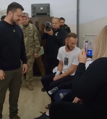 Зеленський відвідав Херсонщину (відео)
