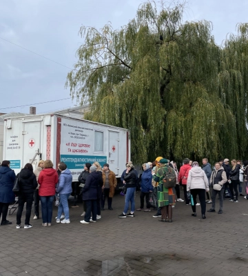 У центрі Луцька  більше 70 жінок безоплатно зробили мамографію