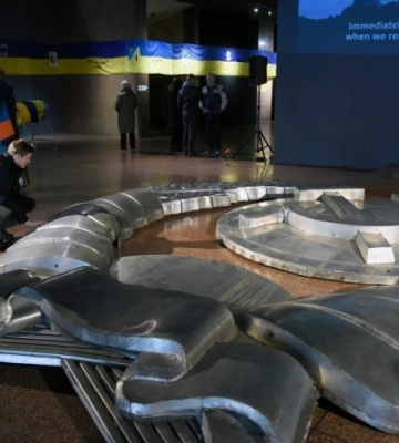 У Києві Музей війни вперше від початку агресії відкрив головний корпус для відвідувачів