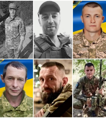 Шестеро захисників з Рівненщини доєдналися до Небесного війська