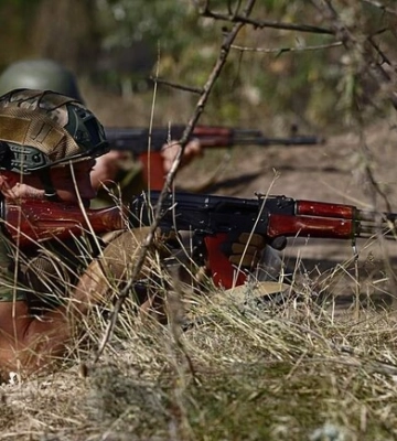 Карта бойових дій в Україні 17 жовтня