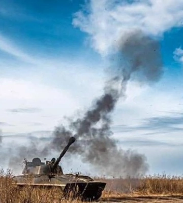 Карта боевых действий в Украине 17 октября