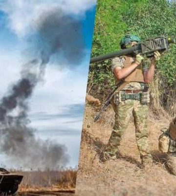 Карта боевых действий в Украине 17 октября