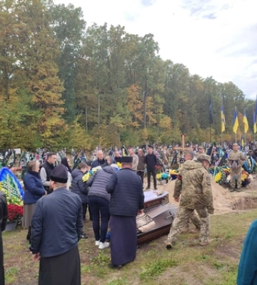 У Ківерцях попрощалися із героєм Ігорем Думкою 