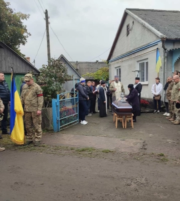 У Ківерцях попрощалися із героєм Ігорем Думкою 