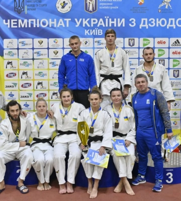 Збірна Дніпропетровської області з дзюдо здобула перемогу на Чемпіонаті України