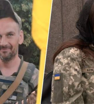У Луцьку попрощалися із загиблим воїном Андрієм Булгаковим: його донька одягла військову форму