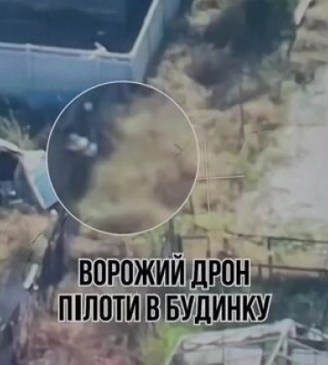 Воины ВСУ уничтожили расчет вражеского БПЛА в оккупированных Олешках Херсонской области. ВИДЕО