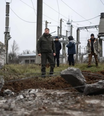 На Херсонщині часткове знеструмлення через обстріл