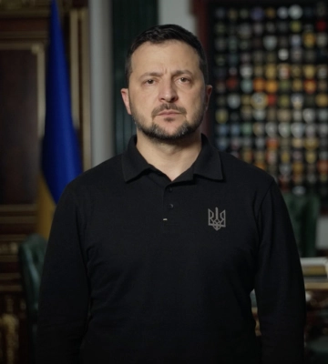 Звернення Володимира Зеленського наприкінці 607-го дня війни