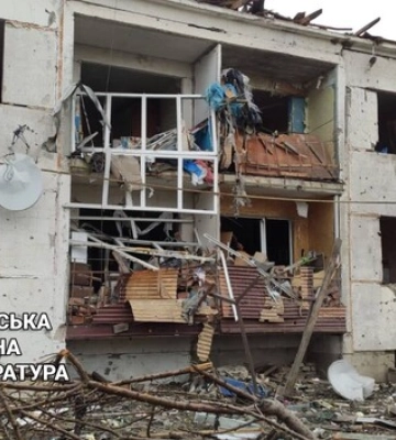 Рашисты обстреляли из РСЗО Боровую в Харьковской области, 4 человека ранено. ФОТО