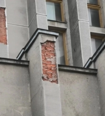 Фасад будівлі Волинської ОДА оновлять за майже мільйон гривень (фото, відео)