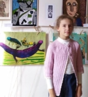 Юна художниця з Мукачева стала лауреаткою Міжнародного конкурсу