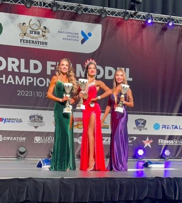 Фітнес-модель з Кіровоградщини отримала «бронзу» на чемпіонаті світу