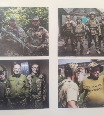 У Дніпрі відкрили виставку: 128-ма окрема бригада Сил тероборони очима фотокора