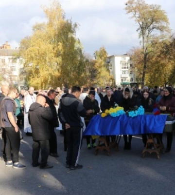 У Полтаві провели в останнню путь трьох захисників