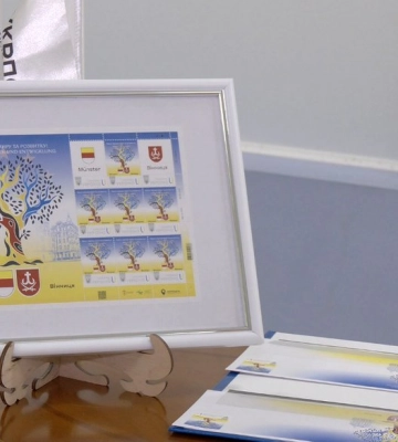 У Вінниці погасили марку на честь німецького міста-побратима Мюнстера