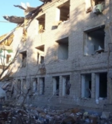 На Херсонщині російські окупанти обстріляли лікарню