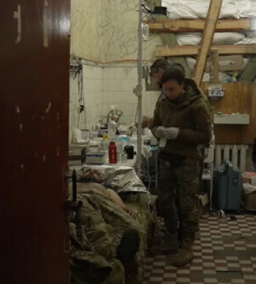 Робота стабілізаційного пункту на Бахмутському напрямку: Серед поранених виживають понад 92%. ВIДЕО