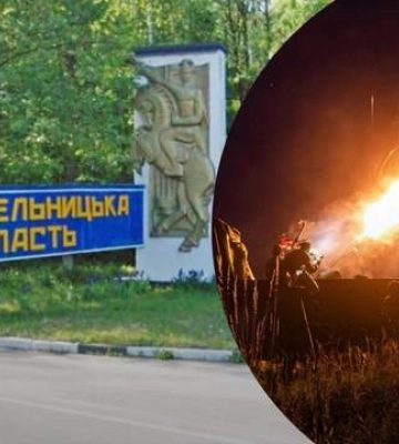 На Хмельнитчине обломки &quot;Шахеда&quot; упали на критическую инфраструктуру