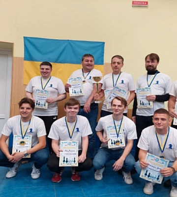 Команда Дніпропетровської області перемогла на Чемпіонаті України з шахів