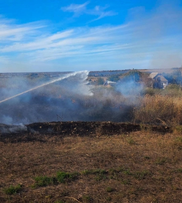 На Миколаївщині знову доба пожеж сухостоїв