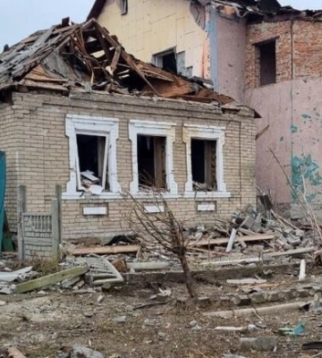 Ракетные и авиационный удары: в результате вражеских обстрелов разрушены дома жителей Запорожской области
