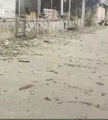 Через ранковий обстріл Херсону пошкоджено підприємство. ВIДЕО