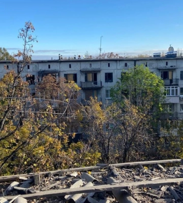 Армія РФ відкрила вогонь по місту Гірник на Донеччині. Є руйнування