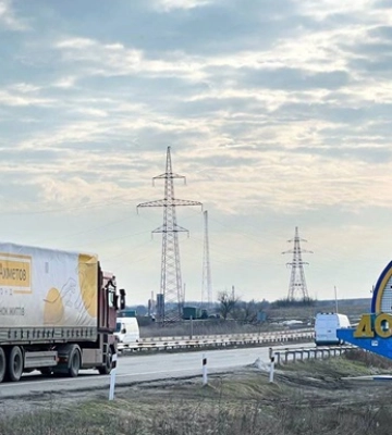 До прифронтової Костянтинівки привезли гуманітарну допомогу