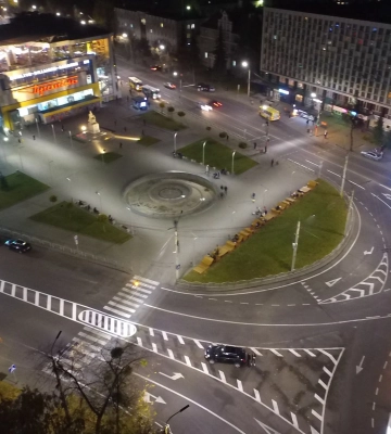 Біля кільця у Луцьку облаштують зливову каналізацію