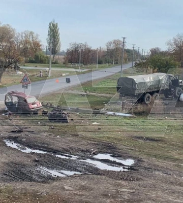 Российский «Урал» протаранил легковушку в Новоазовском районе, погибли ребенок и трое взрослых