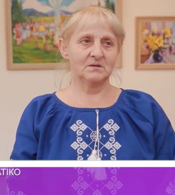 В Ужгороді відкрили благодійну виставку робіт художниці Любові Матіко (відео)