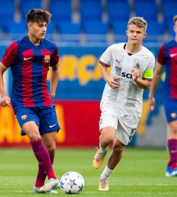 Барселона U-19 - Шахтар U-19 - 2:0. Пропустили на початку та наприкінці. Відео голів, огляд матчу
