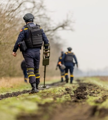 В полі на Одещині виявили нерозірвану вибухівку