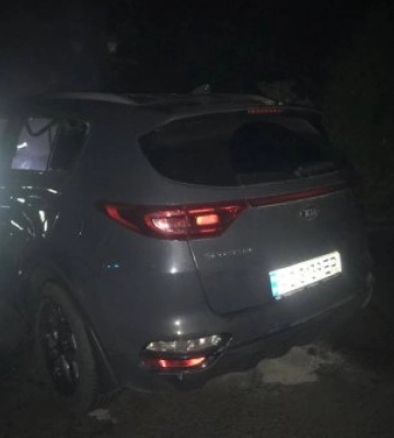 В Закарпатье неизвестные сожгли автомобиль прокурора