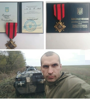 Боєць з Луцька отримав відзнаку «Золотий хрест» від Залужного