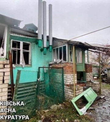 Наслідки обстрілу села Подоли на Харківщині. ФОТОрепортаж