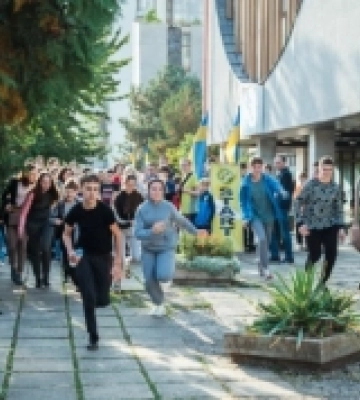 В Ужгороді відбулися дитячо-юнацькі національно-патріотичні перегони
