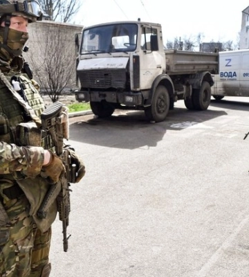 В оккупированном Токмаке вражеских военных в семь раз больше, чем жителей