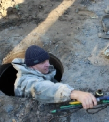 У Білгород-Дністровському ліквідовують прорив водогону
