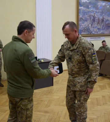На Волині відзначили прикордонників, які брали участь у бойових діях на Донеччині