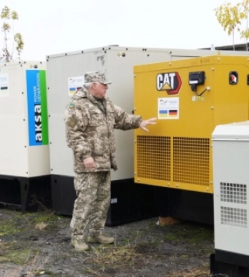 Енергетики Сумщини отримали генератори різної потужності