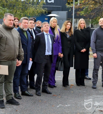 Мер Дніпра Філатов зустрівся з послом Італії Дзадзо та обговорив з ним подальші перспективи співпраці
