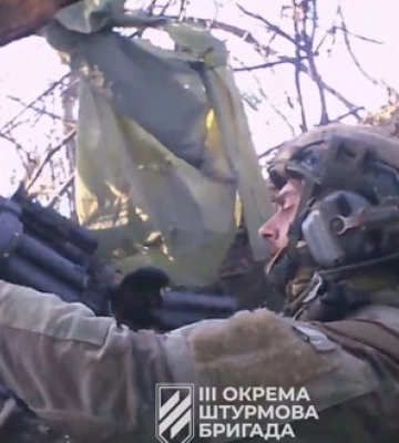 День из жизни пехотинца 3-й ОШБр под Бахмутом. ВИДЕО
