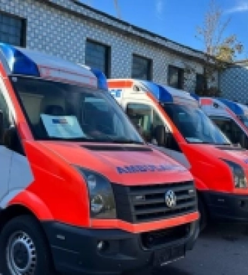 Одеса отримала від Австрії п‘ять реанімобілів