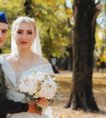 Весілля на районі: у Роздільній одружився нацгвардієць