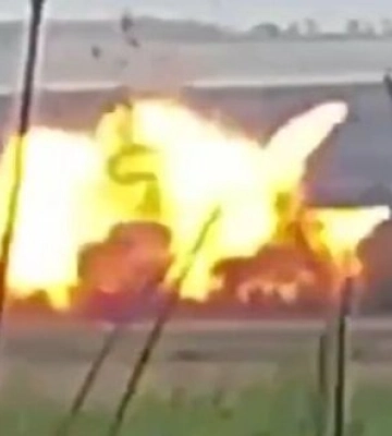Уничтожение российского танка Т-90М вблизи Вербового на Запорожье. ВИДЕО