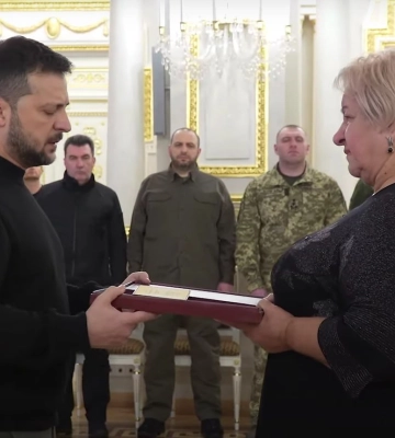 Капітана з Луцька Ігоря Небося посмертно удостоїли звання Герой України