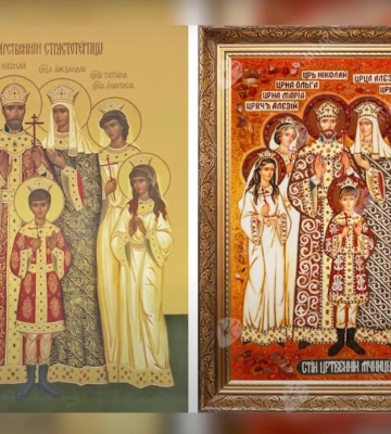 У сільській церкві на Волині висить ікона російського царя з сім’єю